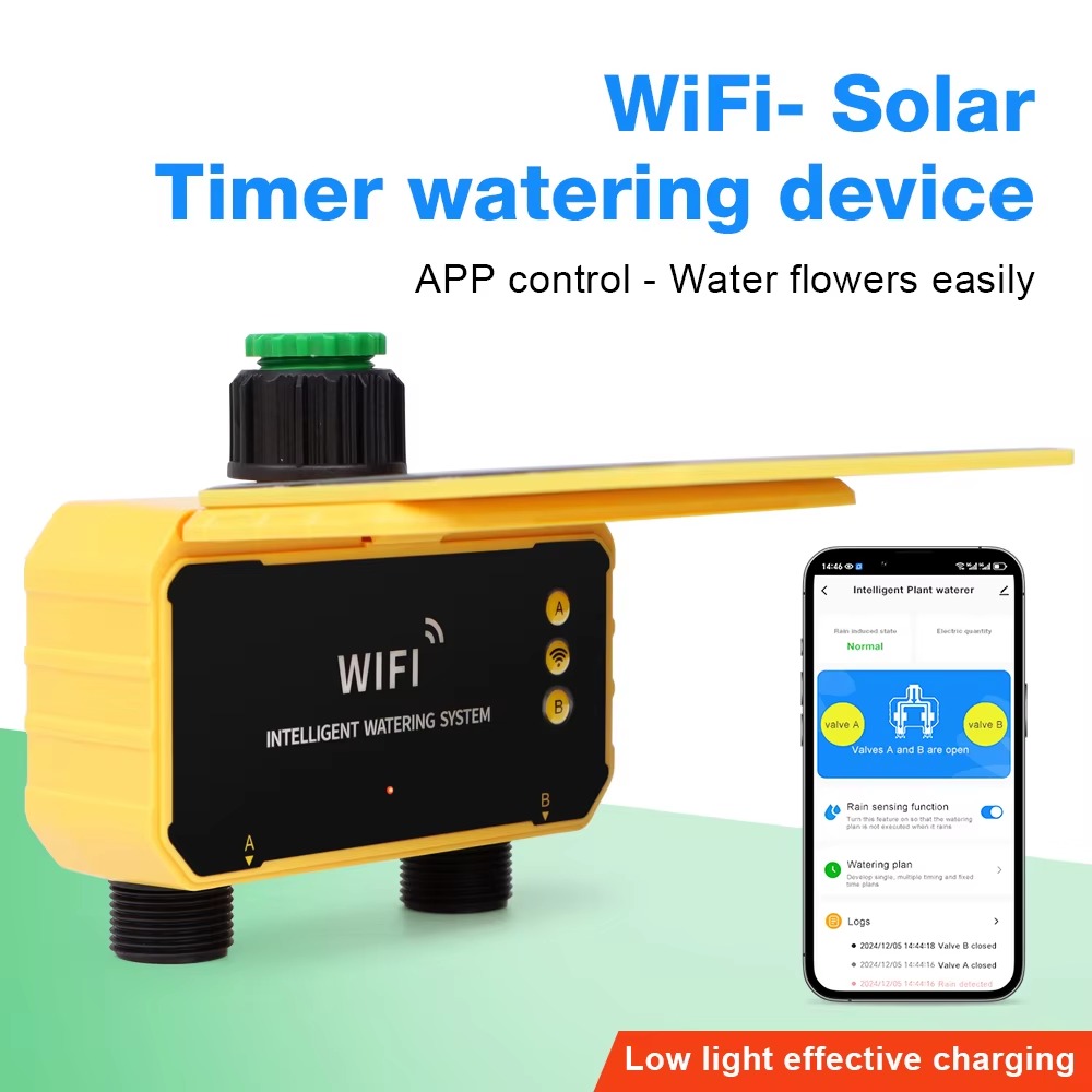 Smart Garden System - Controlador de Riego Solar WIFI de