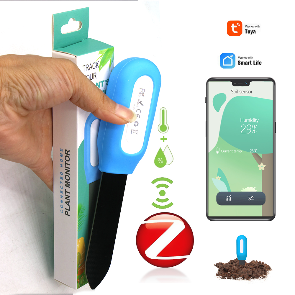 Plant Sensor - Sensor inteligente de suelo Zigbee para