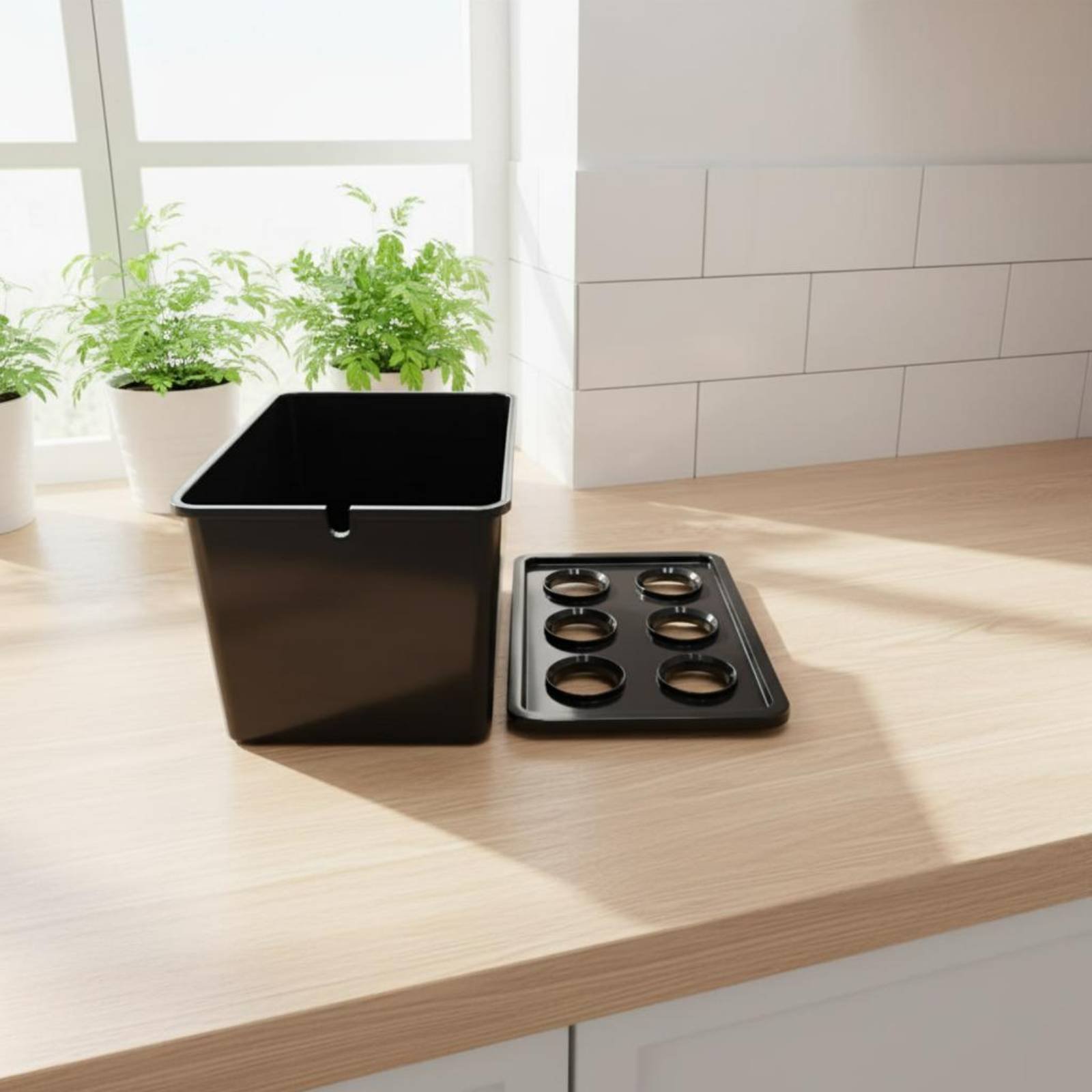 Indoor Garden Kit - Caja de Cultivo Hidropónico, Apta para