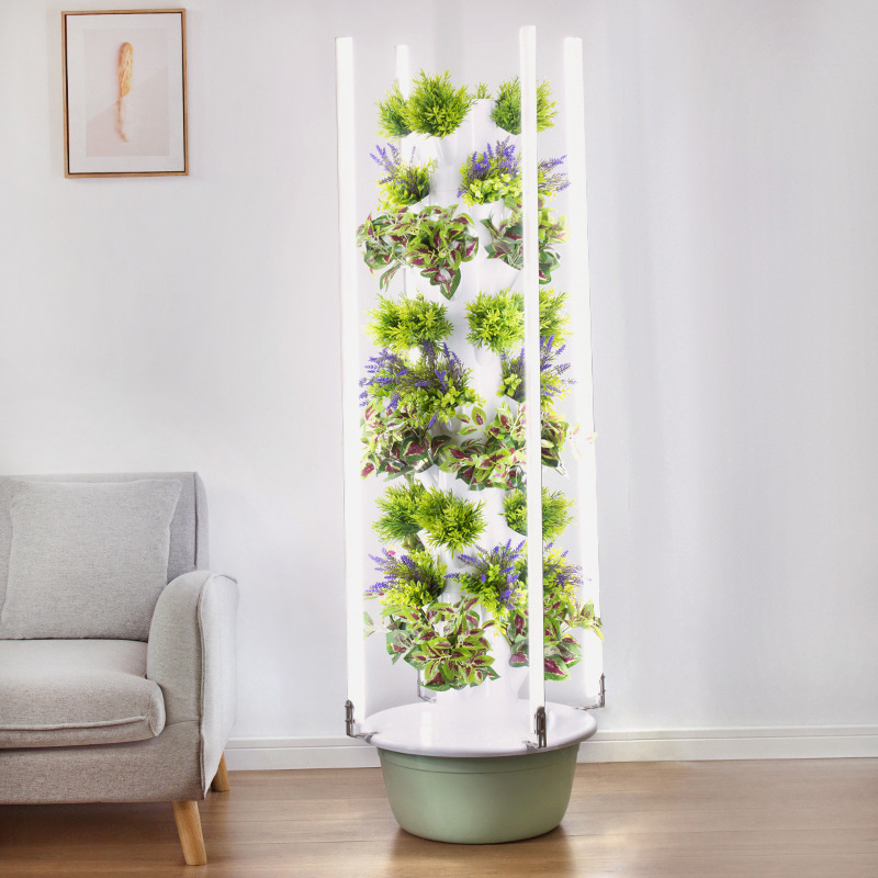 Hydroponic Tower - Con luz Led para cultivo, árbol