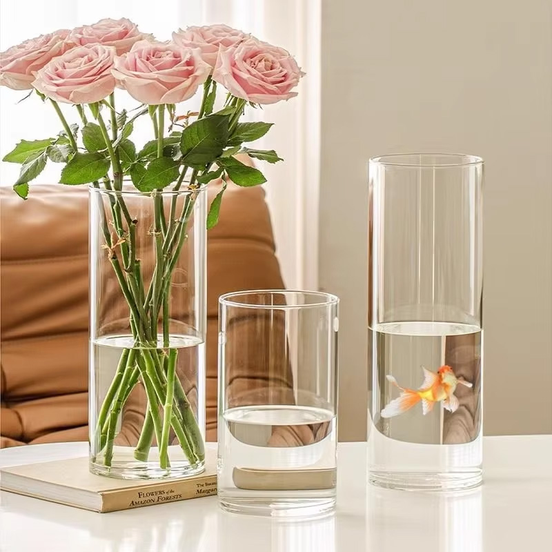 Jarrón de flores cilíndrico tr - Hydroponic Tower reseña y precio