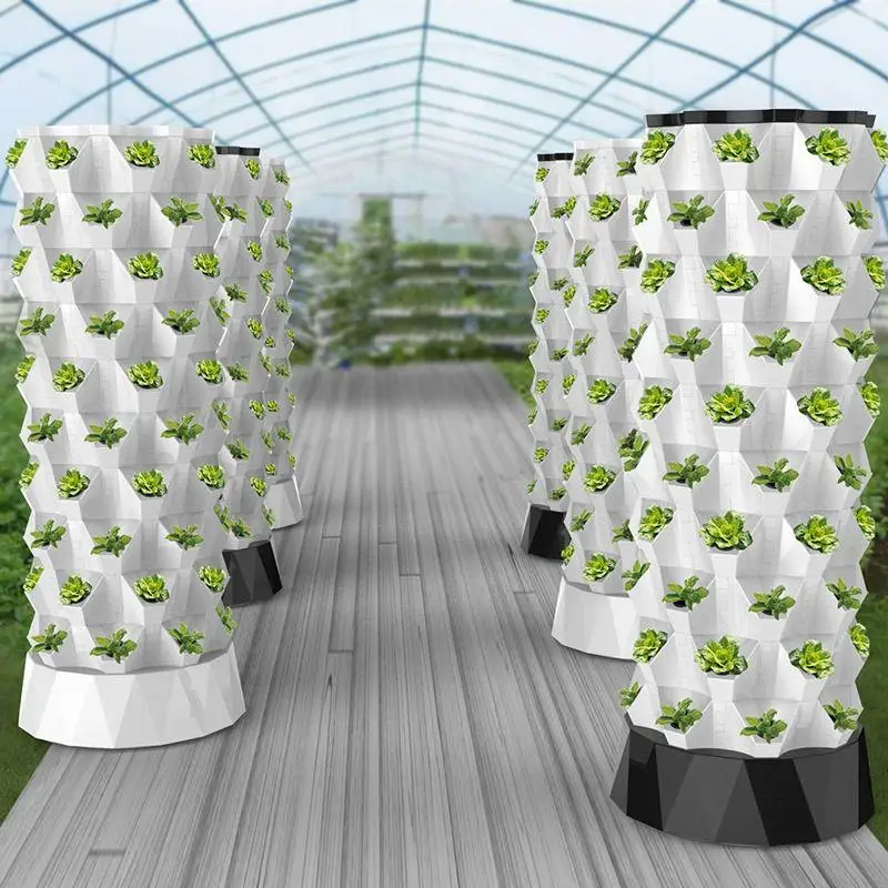 Torre de cultivo hidropónico v - Hydroponic Tower reseña y precio