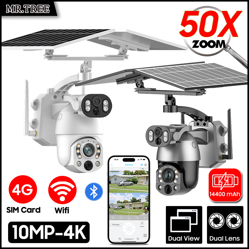 Cámara Solar de doble lente co - Garden Camera reseña y precio
