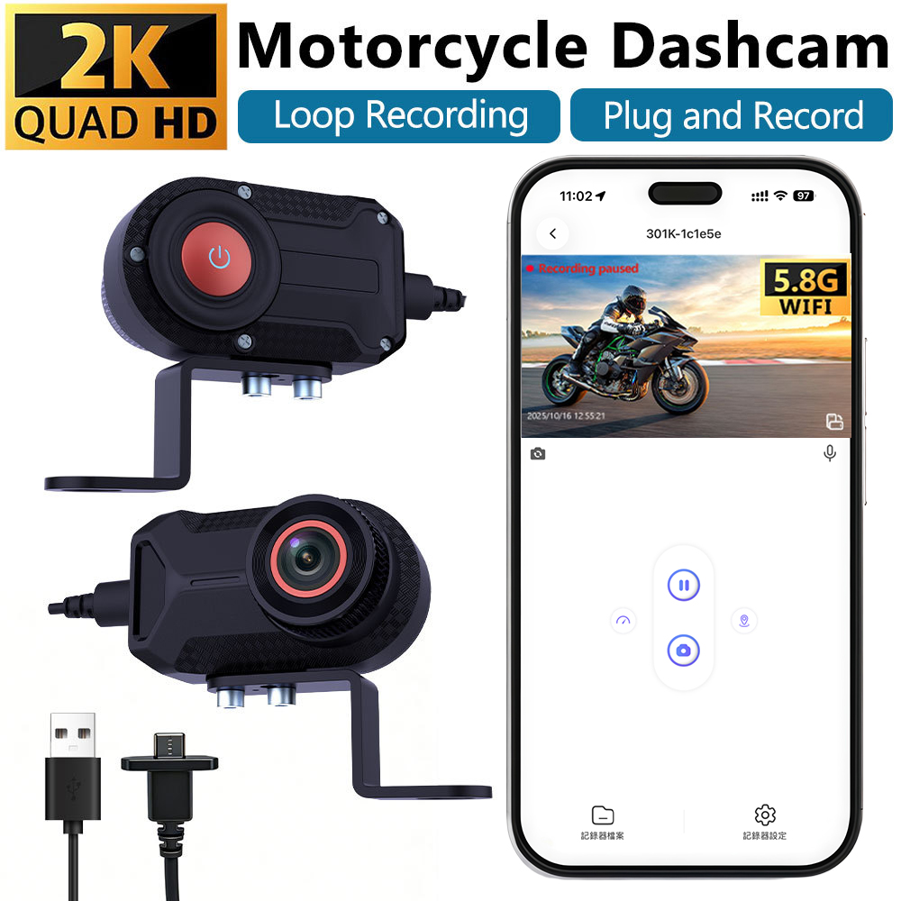 Cámara de tablero para motocic - Garden Camera reseña y precio