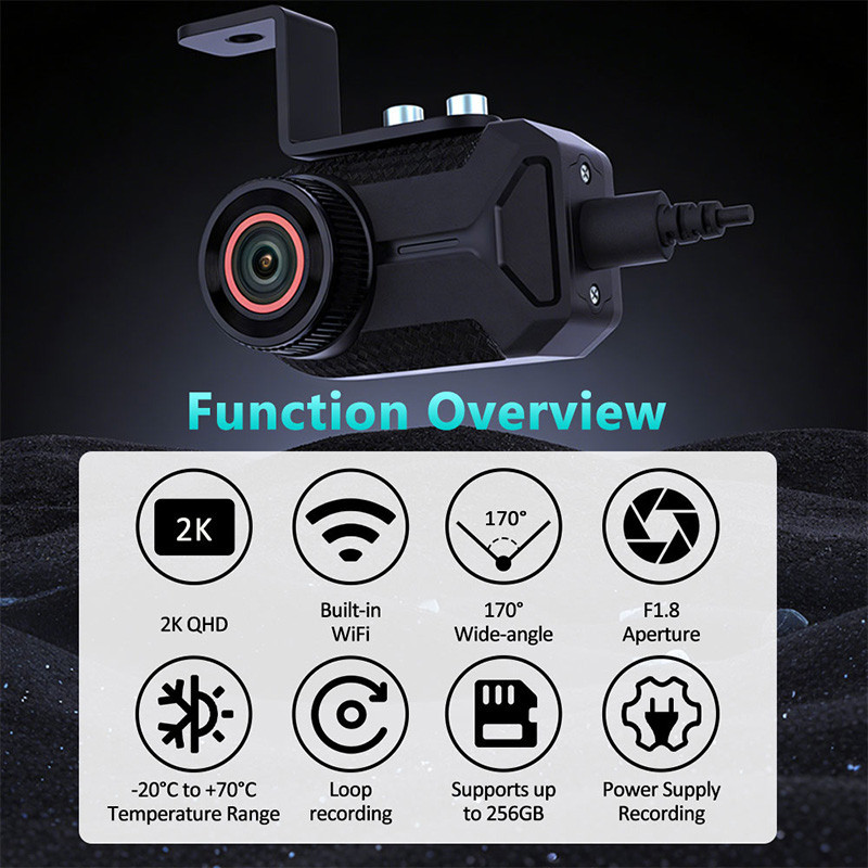 Cámara de tablero para motocic - Garden Camera reseña y precio